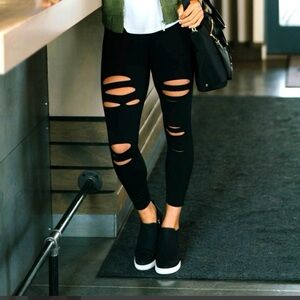 Zyia Ripped Leggings